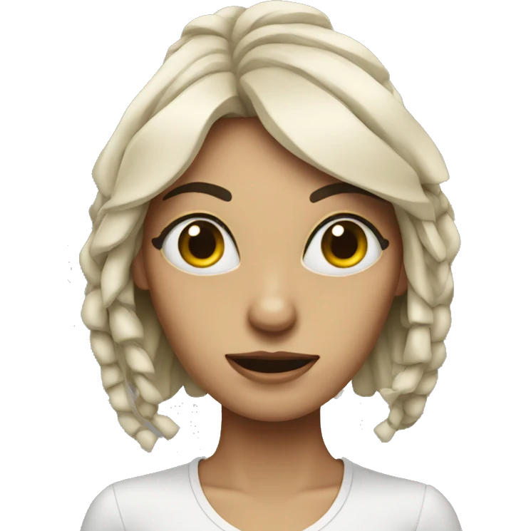woman with ten eyes and spider legs  emoji