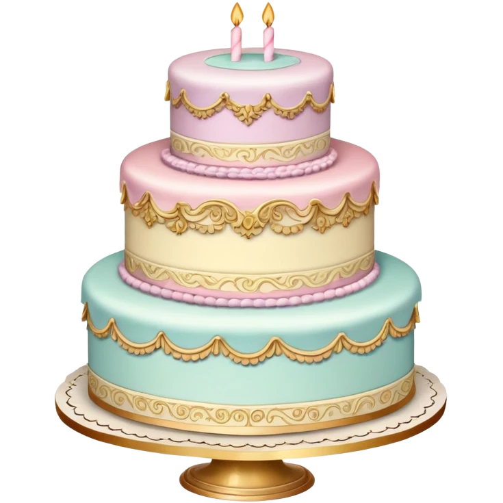 Vintage Cake emoji