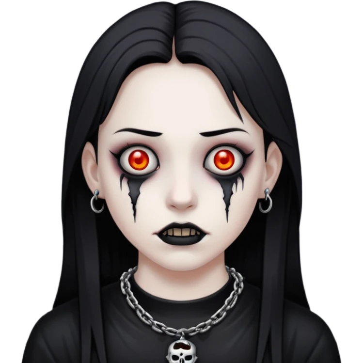 horror neckless emoji