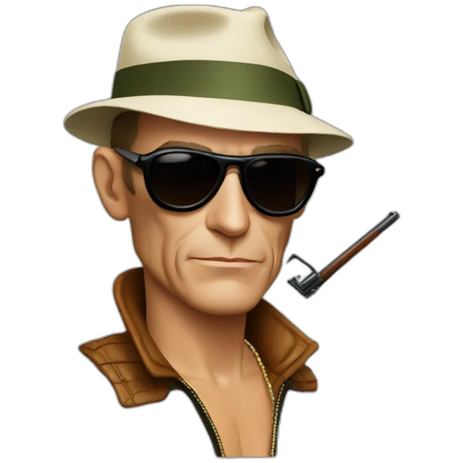 hunter s thompson emoji