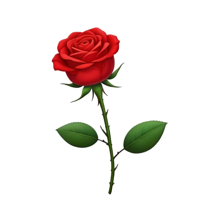 Rose emoji