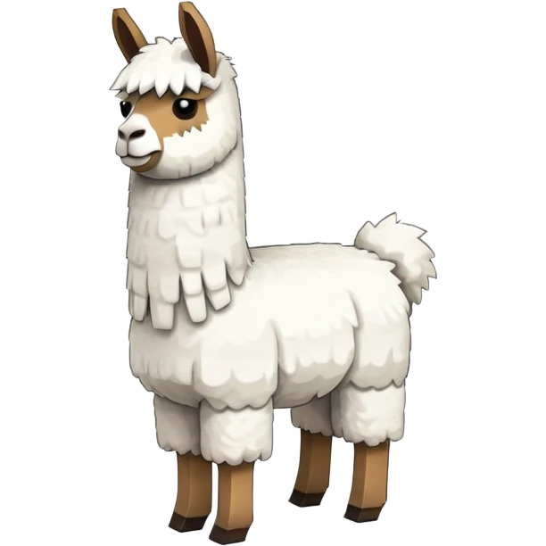 Minecraft llama emoji