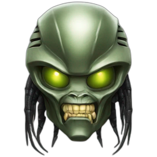 Alien vs. predator emoji