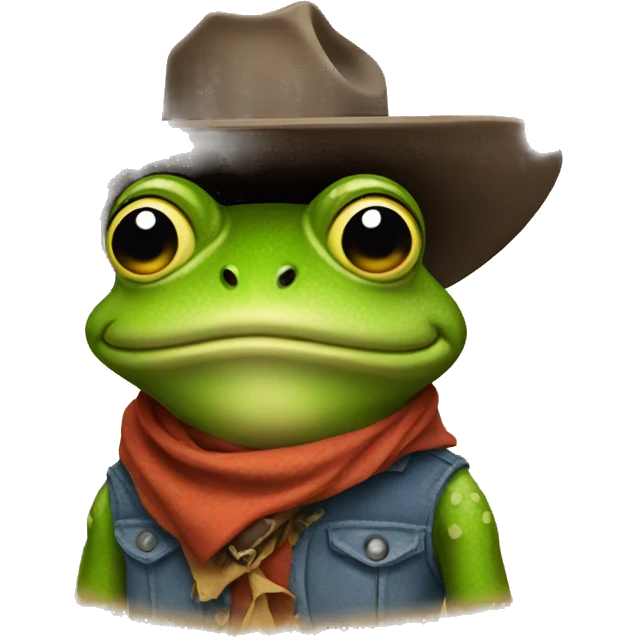 cowboy frog emoji