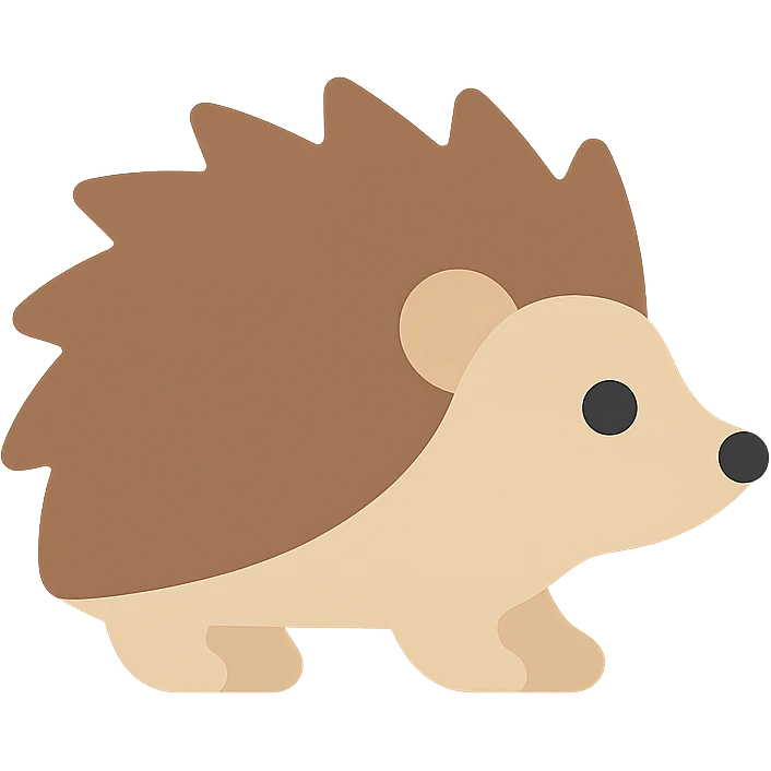 Hedgehog emoji