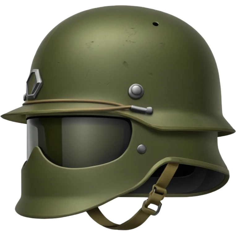 military helmet emoji