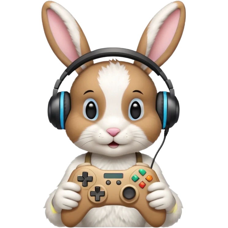 gamer bunny emoji