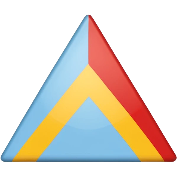 A horizontal flag with a light blue top (2/3 height), a white stripe (1/6), and a red stripe (1/6). three yellow stars in a downward triangle in the top-left corner. emoji