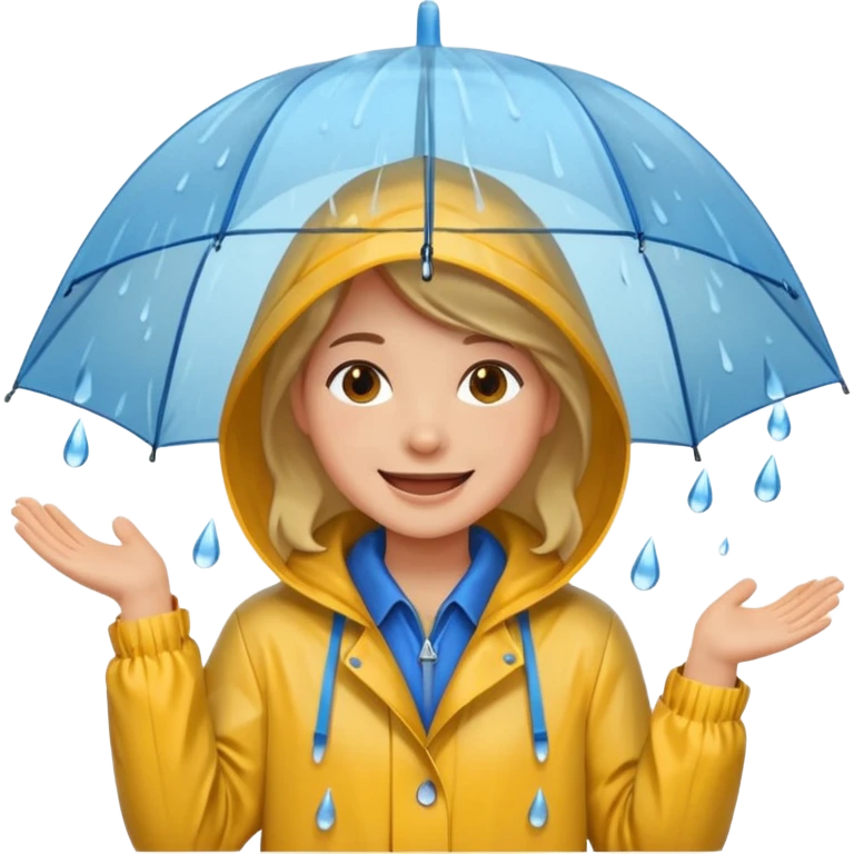 mi piace il terzo, puoi aggiungere la pioggia emoji