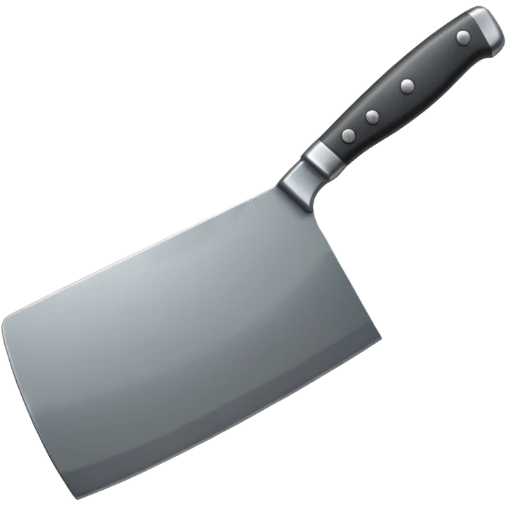 Meat cleaver emoji