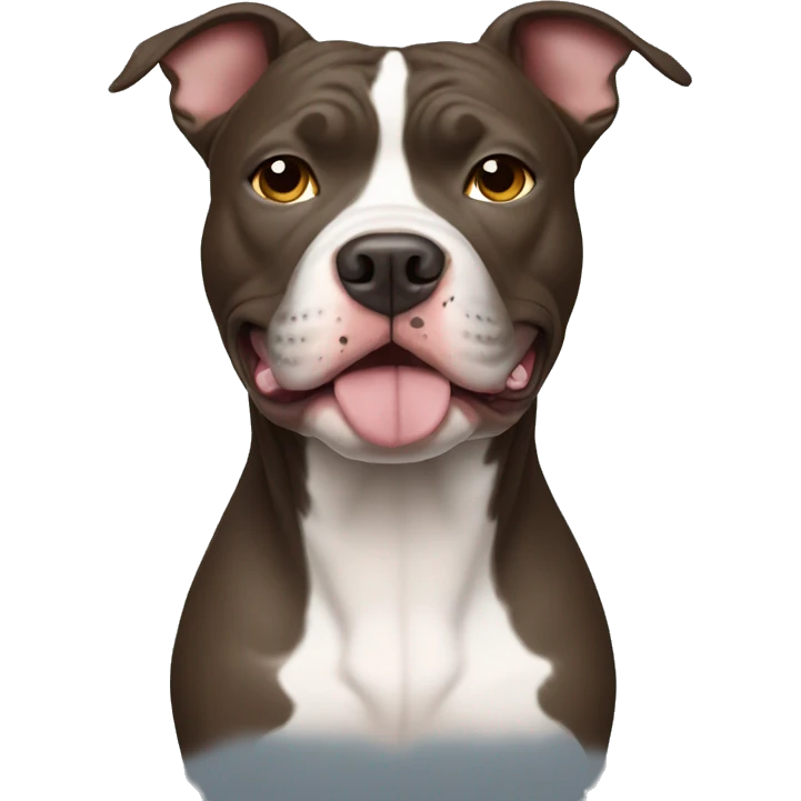 Pitbull dog emoji