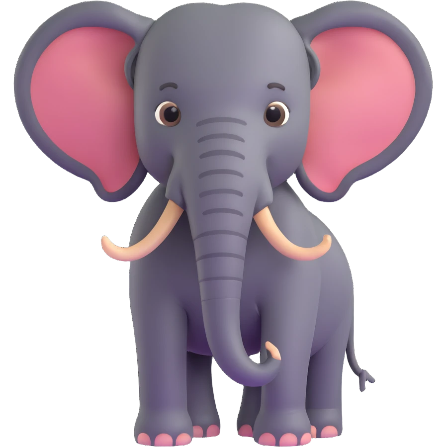 man with elephant features emoji