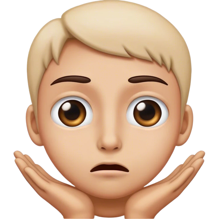 Emoji pleading emoji