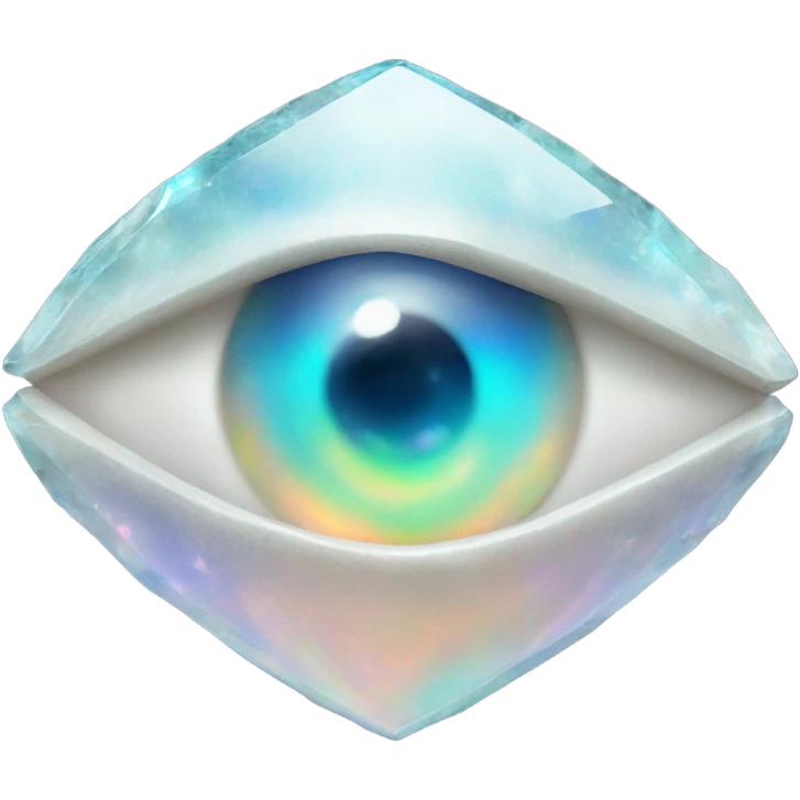 opal crystal gemstone eye of protection  emoji