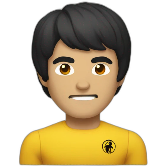Bruce lee emoji