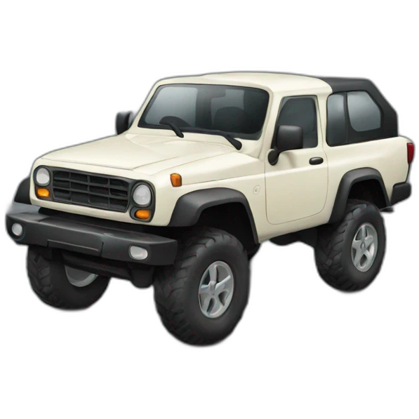 Voiture tout terrain emoji