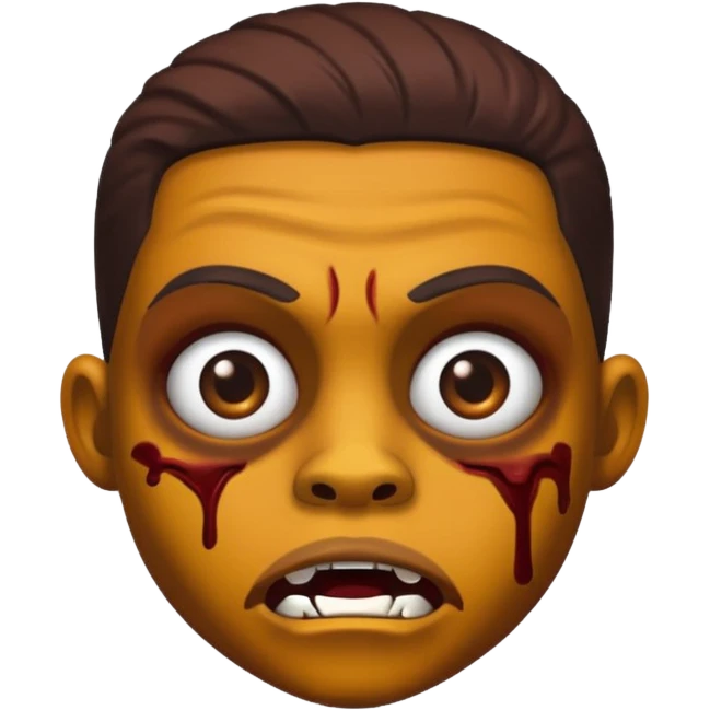 Zumbi moreno emoji