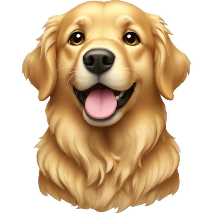 Golden retriever water  emoji