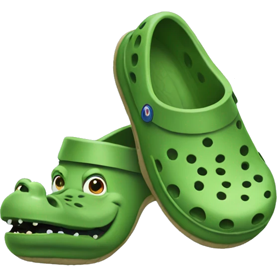 crocs emoji