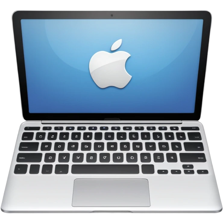 white laptop emoji