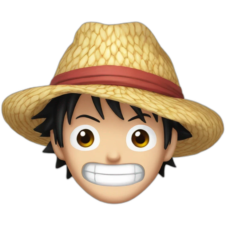 Luffy from One Piece emoji