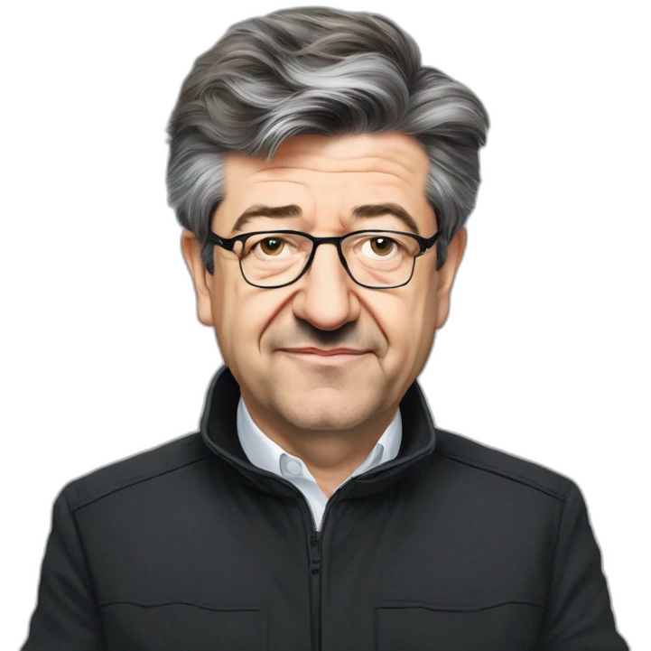 Jean luc Mélenchon gros oreilles emoji