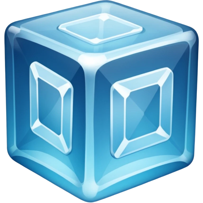 ice cube emoji