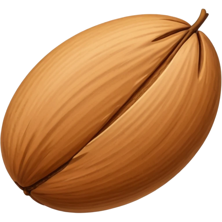 Almond realistic  emoji