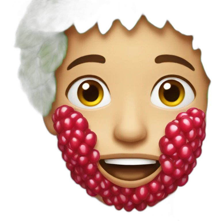 Rasberry emoji