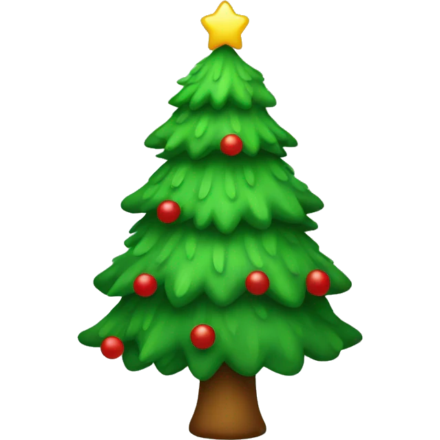 Christmas tree emoji