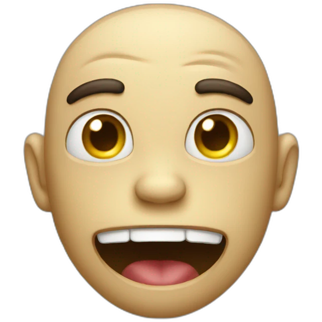 Mewing emoji