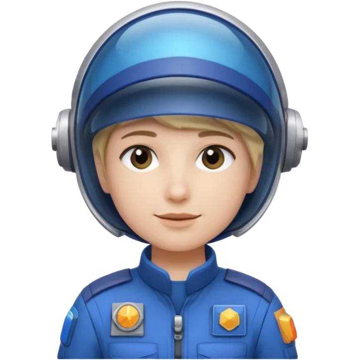 Blue-visor space mechanic emoji