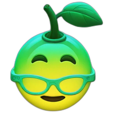 neon lights emoji