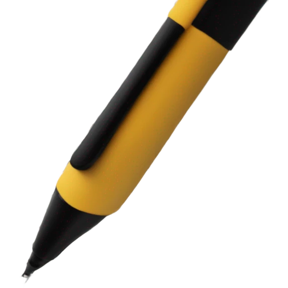 hand writing with a bacl pen emoji