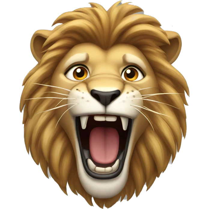 Lion roar emoji