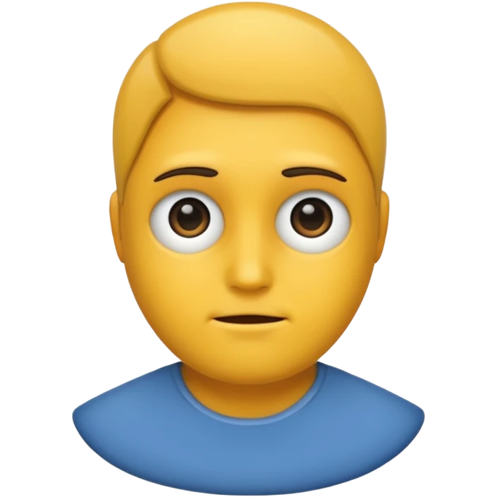 without the face emoji