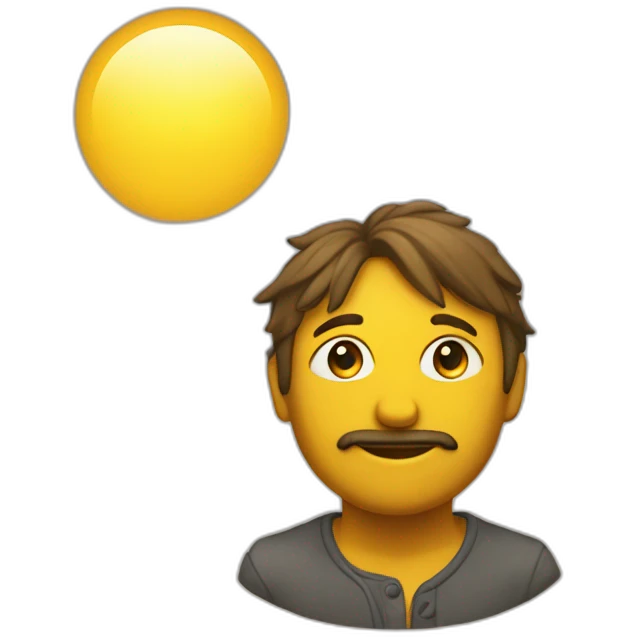 L'une et soleil emoji