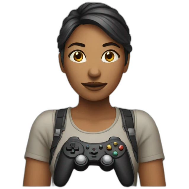 women who is gaming emoji