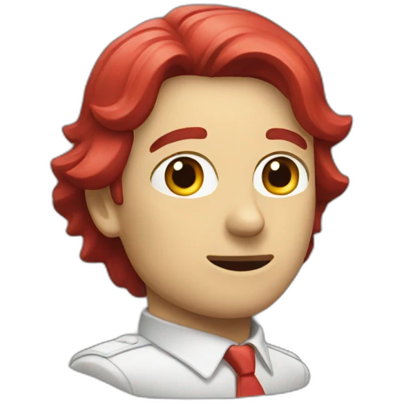 red telegram emoji