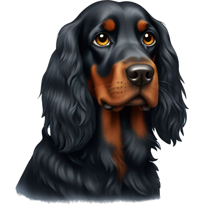 Gordon setter  emoji