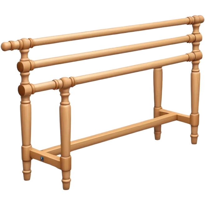 ballet barre, simple, elegant emoji
