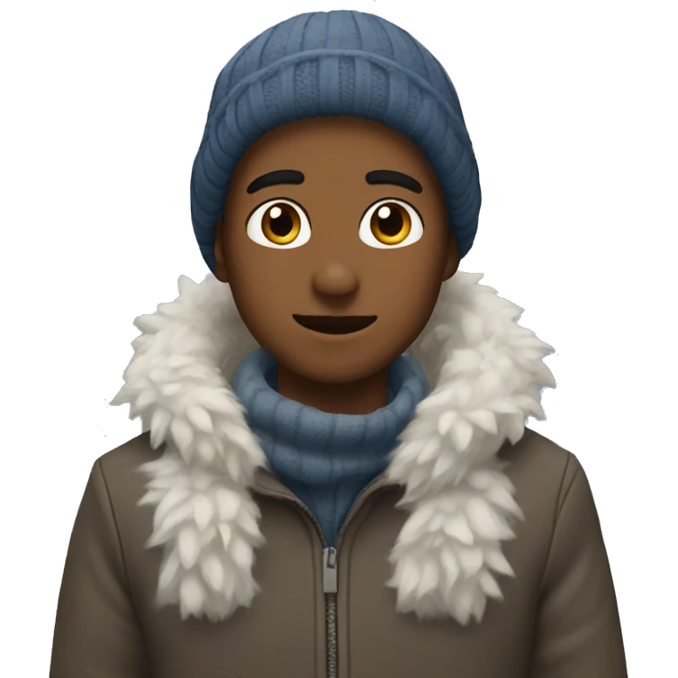 Winter aesthetic emoji