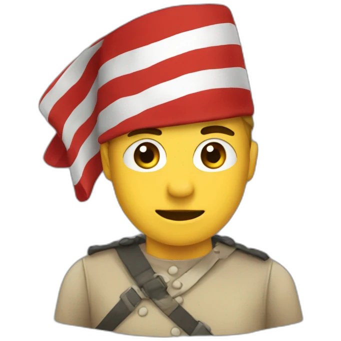 Drapeaux gitant emoji
