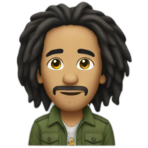 Bob marley emoji