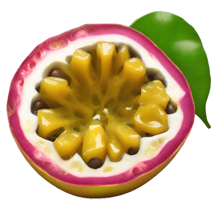 Passion fruit emoji