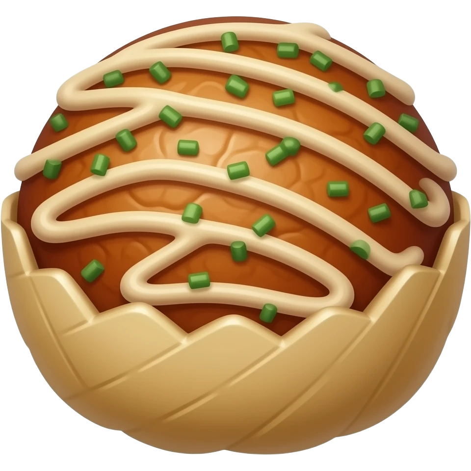 Takoyaki  octopus emoji