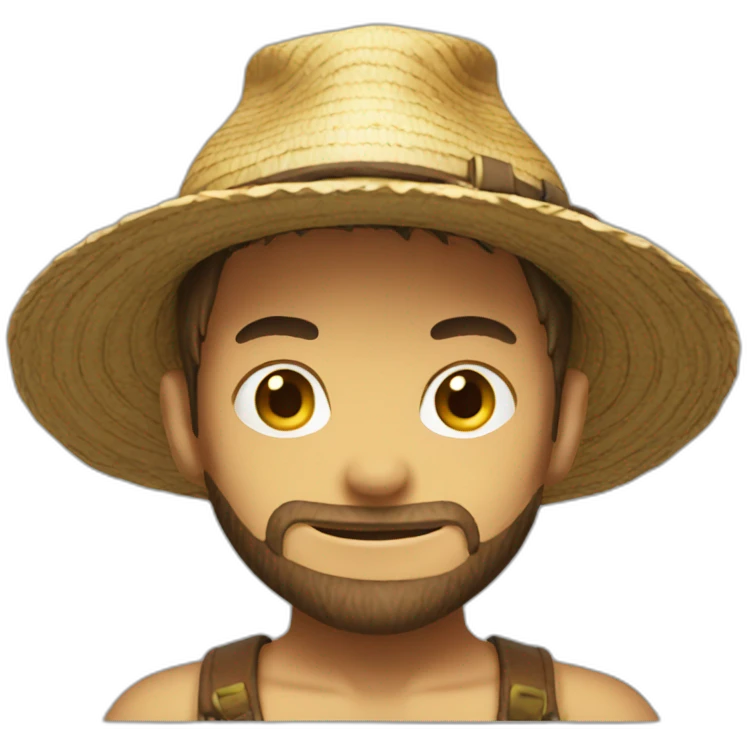 Strawhat boy  emoji