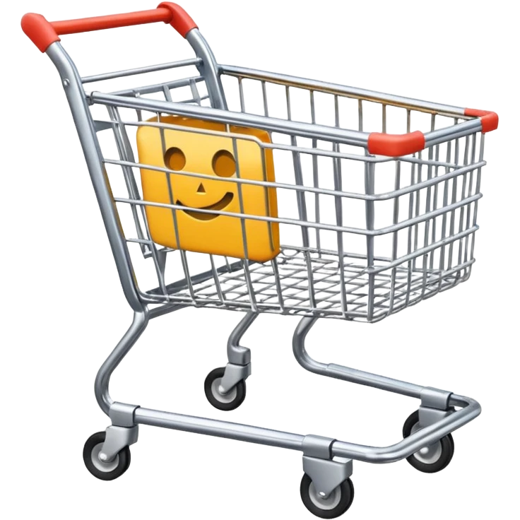shopping cart emoji