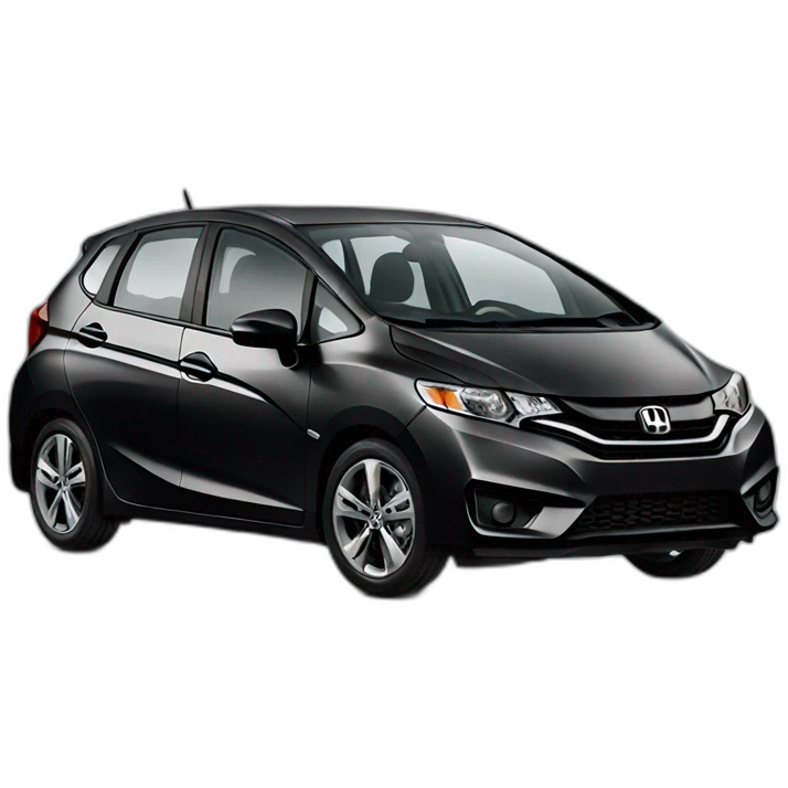 Black Honda fit emoji
