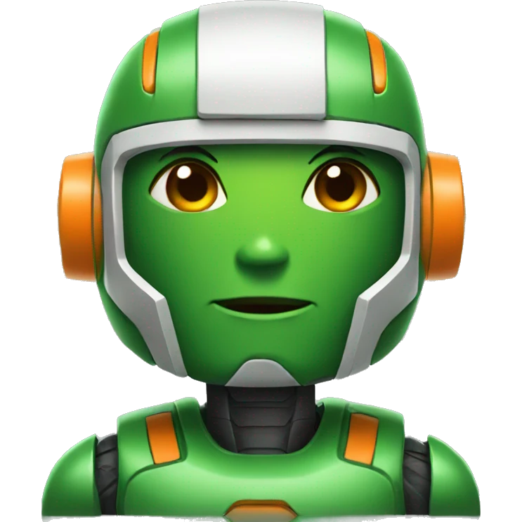 BOT Green/Orange Color emoji
